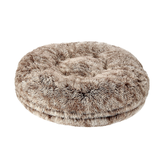 Dogman Bädd Fluffy Memory foam rund Beige M 59cm