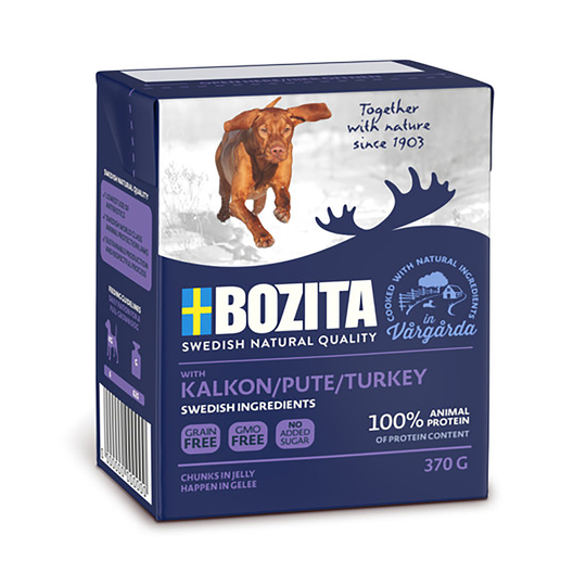 Bozita Bitar i gelé med kalkon 370g