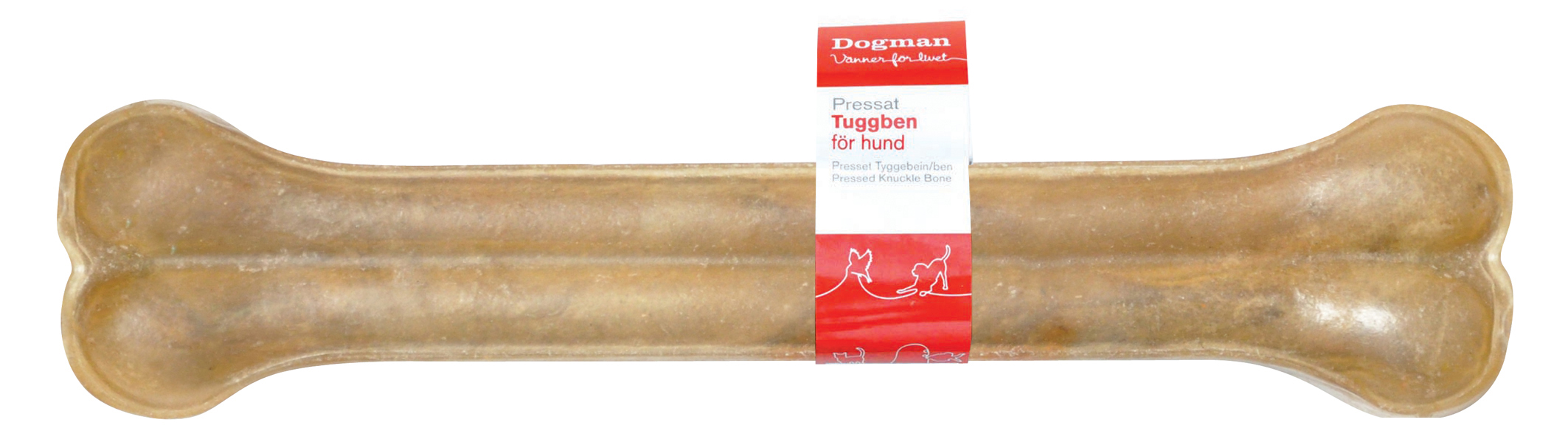 Dogman Tuggben Brun L 26cm
