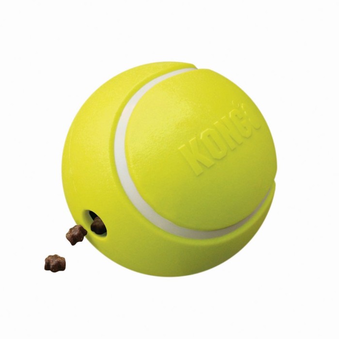 KONG Aktiveringsleksak RewardTennis Gul S 8cm