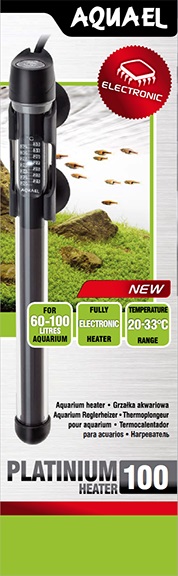 Aquael Doppvärmare Platinium 100W 24,5cm
