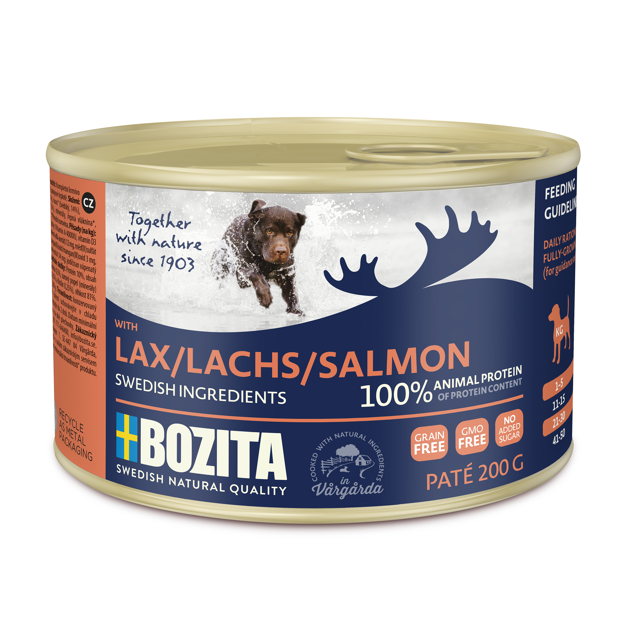 Bozita Paté med lax 200g