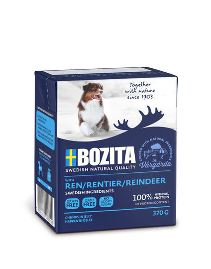 Bozita Bitar i gelé med ren 370g
