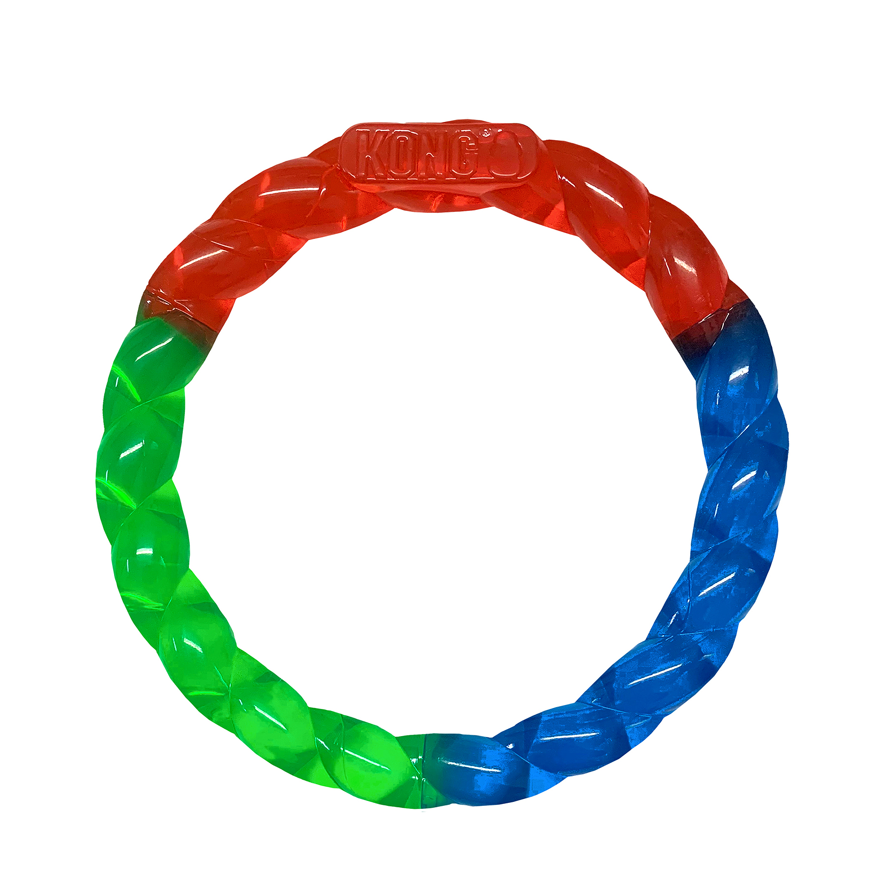 KONG Leksak Twistz Ring Flerfärgad S 17cm