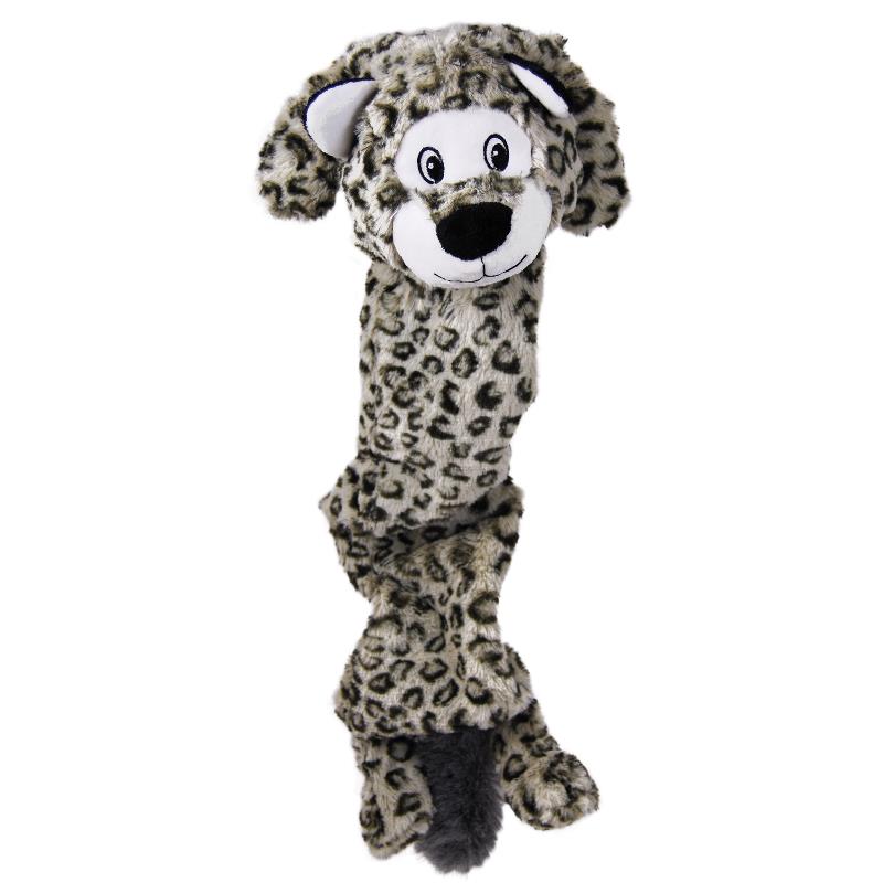 KONG Leksak Stretchezz SnowLeopard Grå XL 60cm