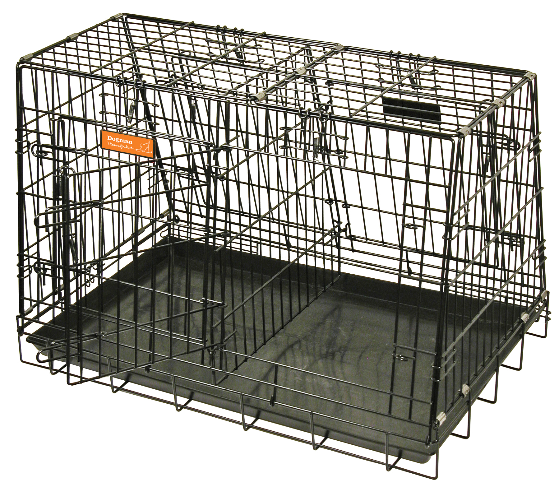 Dogman Stålbur Premium dubbel Svart 77cm