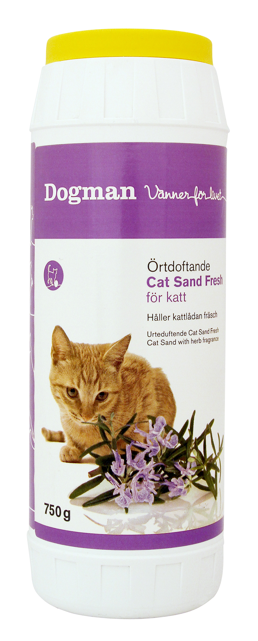 Dogman Cat sand fresh deo t kattlådan 750g
