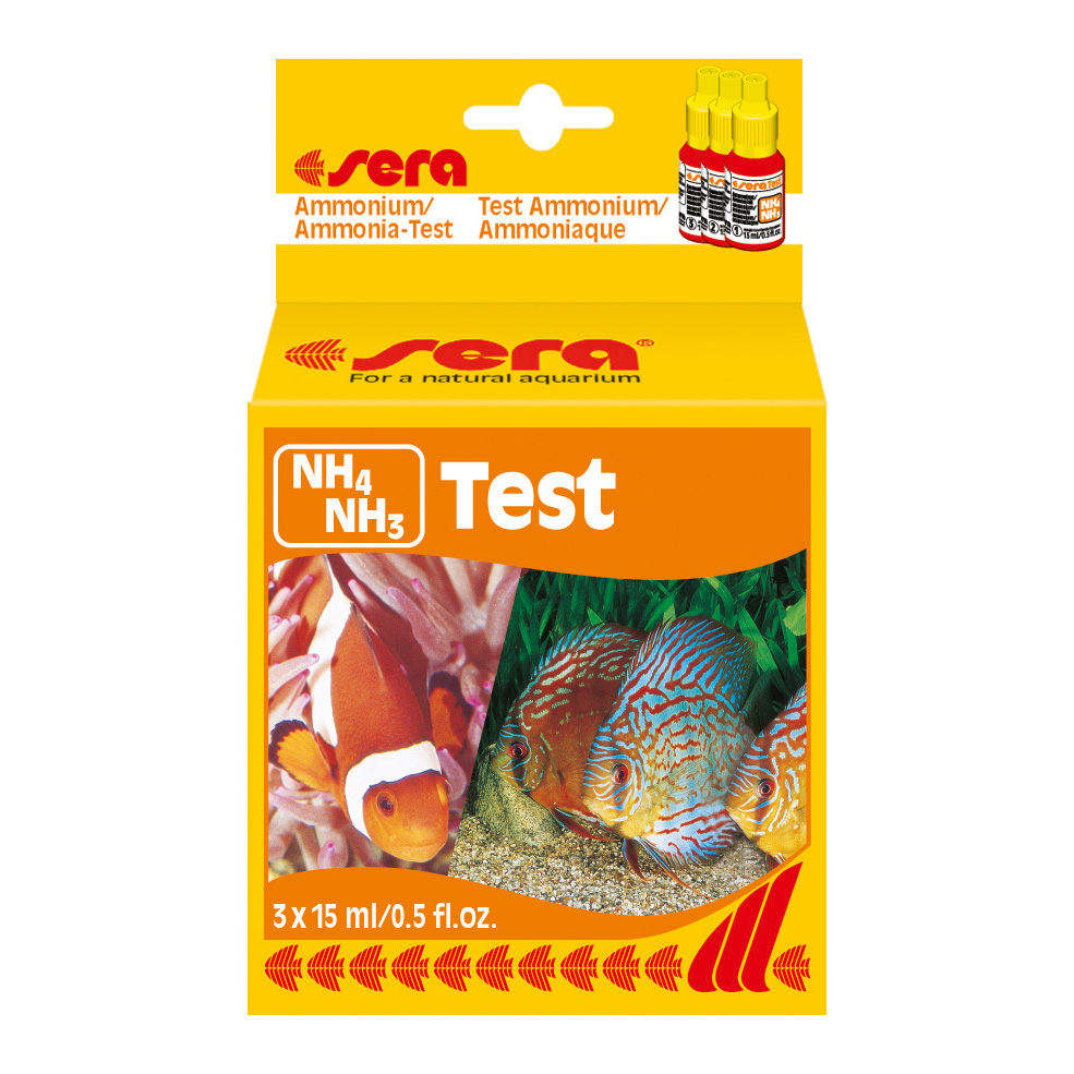 Sera Vattentest NH4 NH3 3x15ml