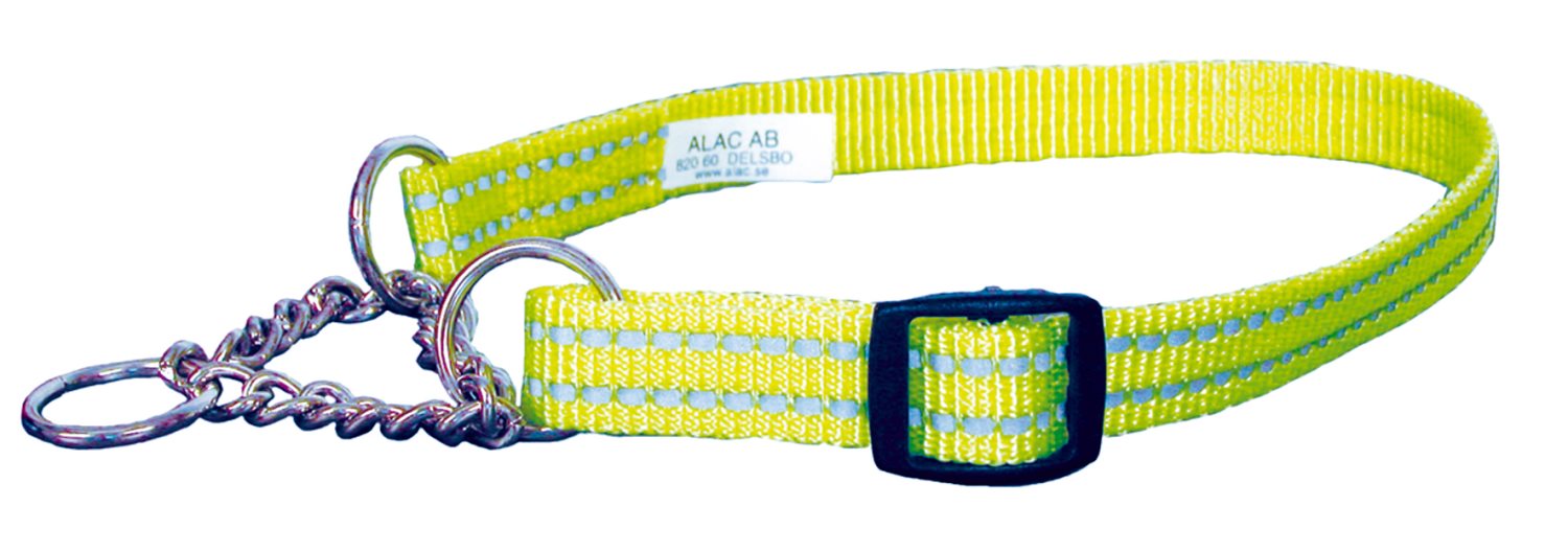 Alac Halsband halvstryp Gul L 60cm