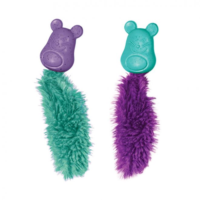 KONG Leksak Bobble Mouse Mix 20cm