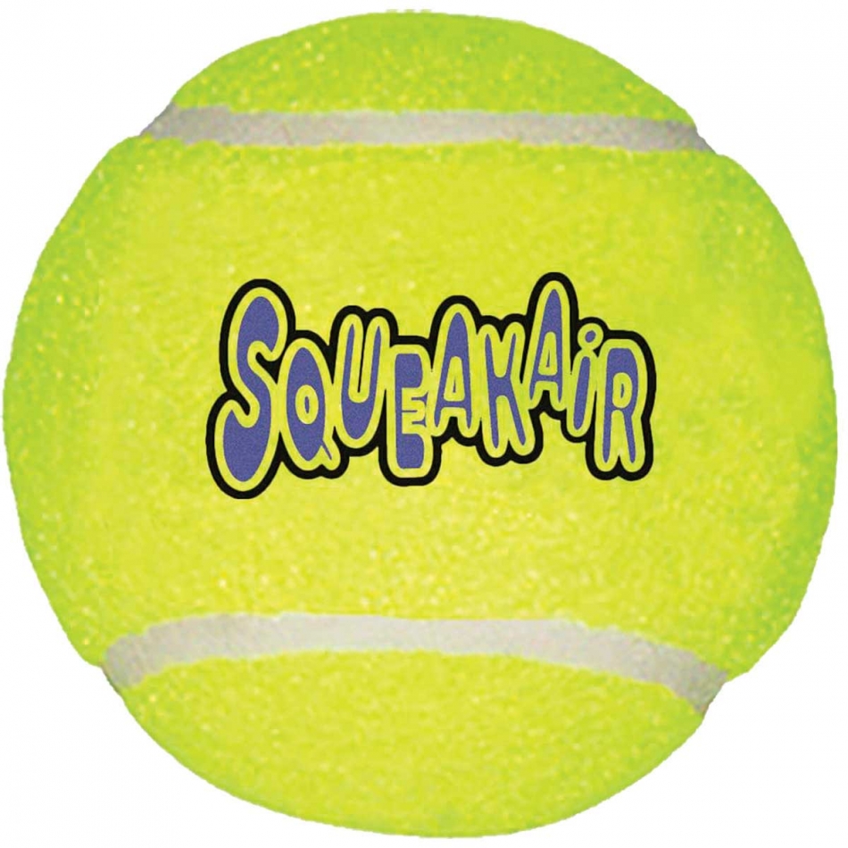 KONG Leksak SqueakAir Ball Gul XL 10cm
