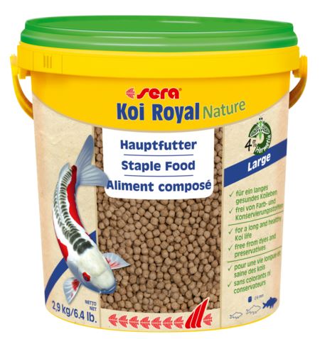 Sera Koi Royal Nature pellets L 10L