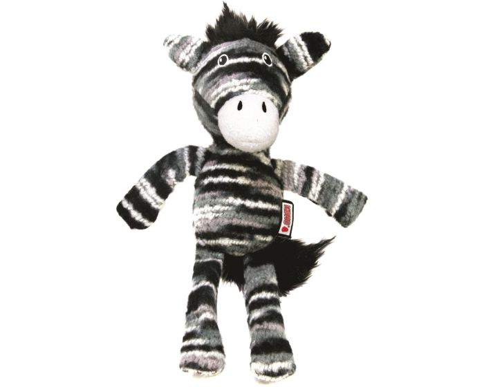 KONG Leksak Yarnimals Zebra Svart S/M 19cm