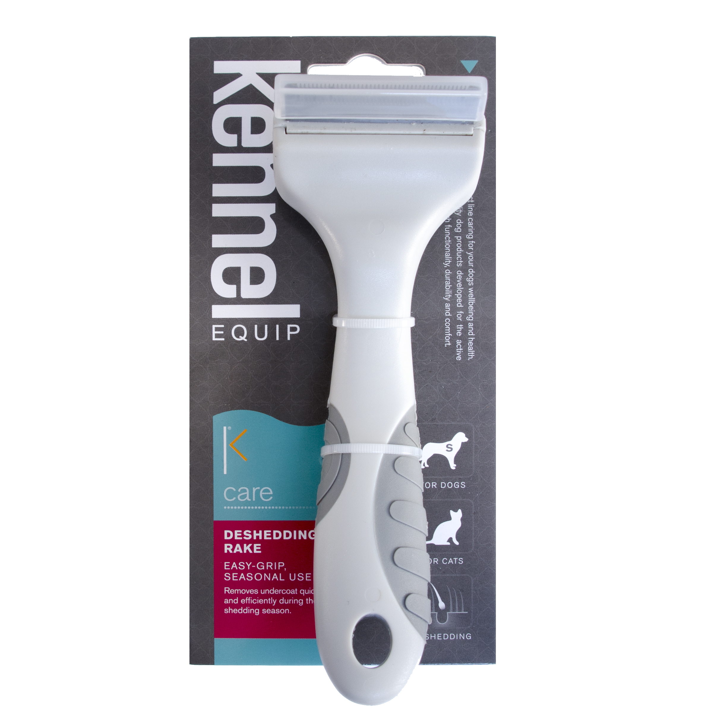 Kennel Equip Care Karda fällning Grå S 15,5cm