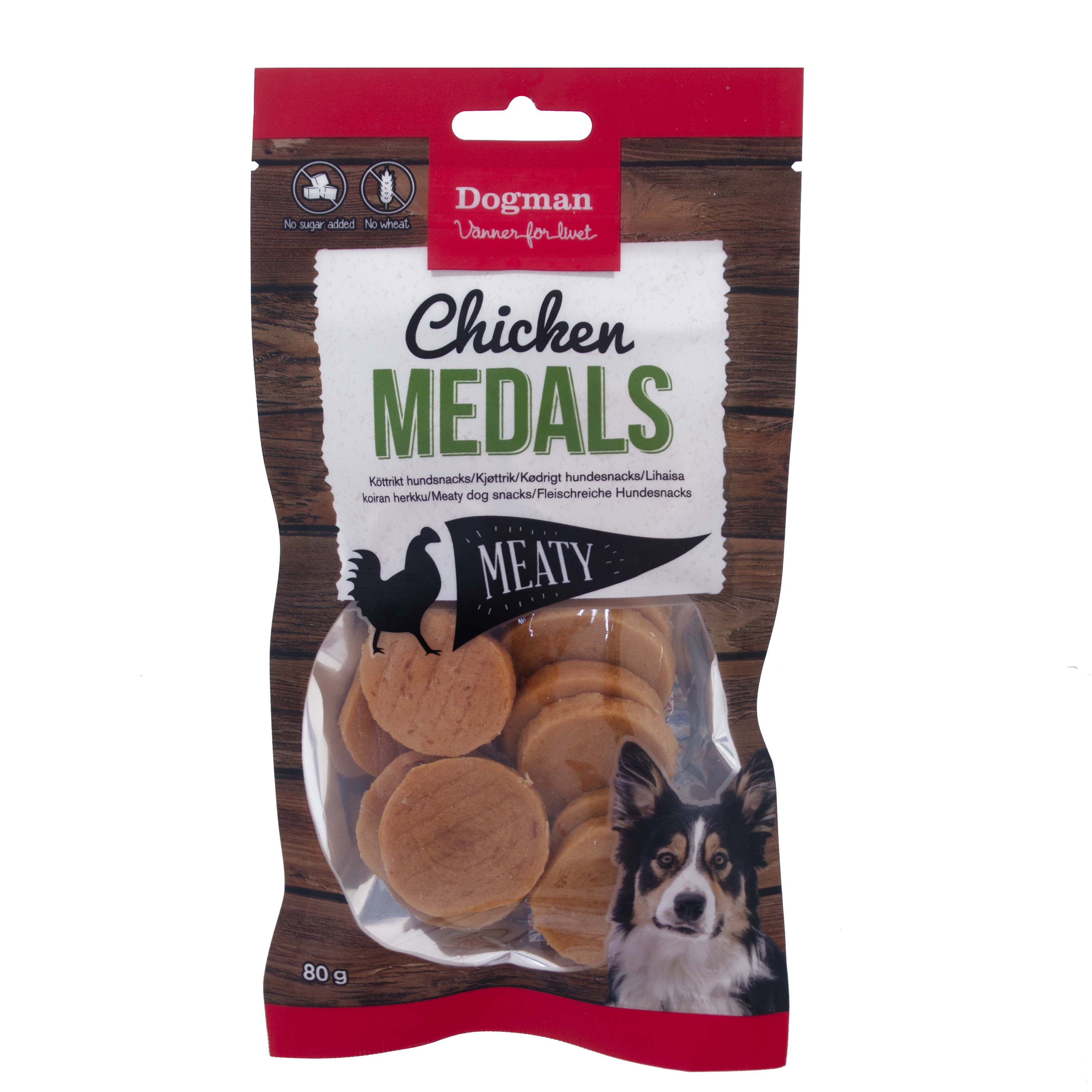 Dogman Chicken medals 80g