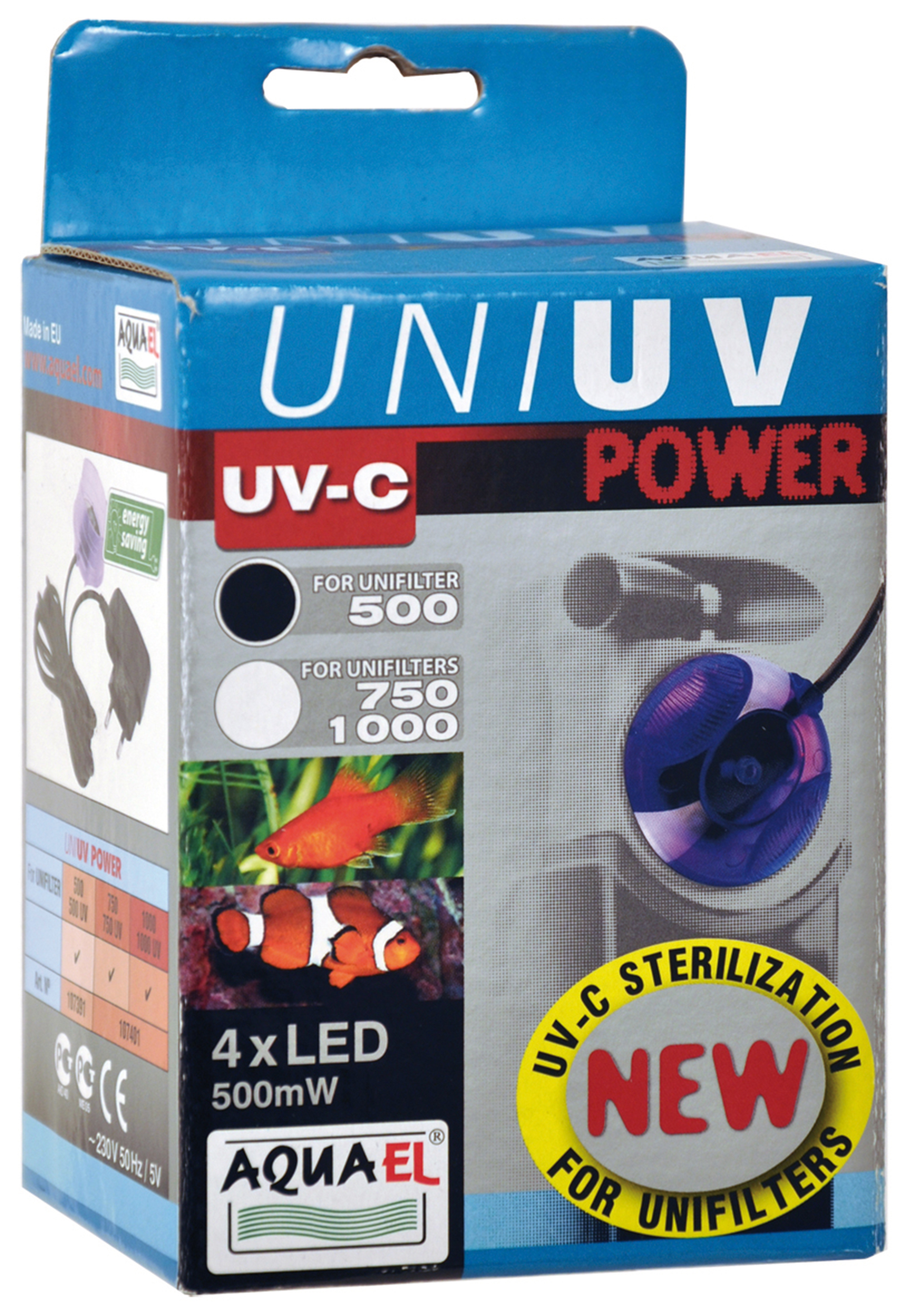 Aquael Reservlampa UVC UNI