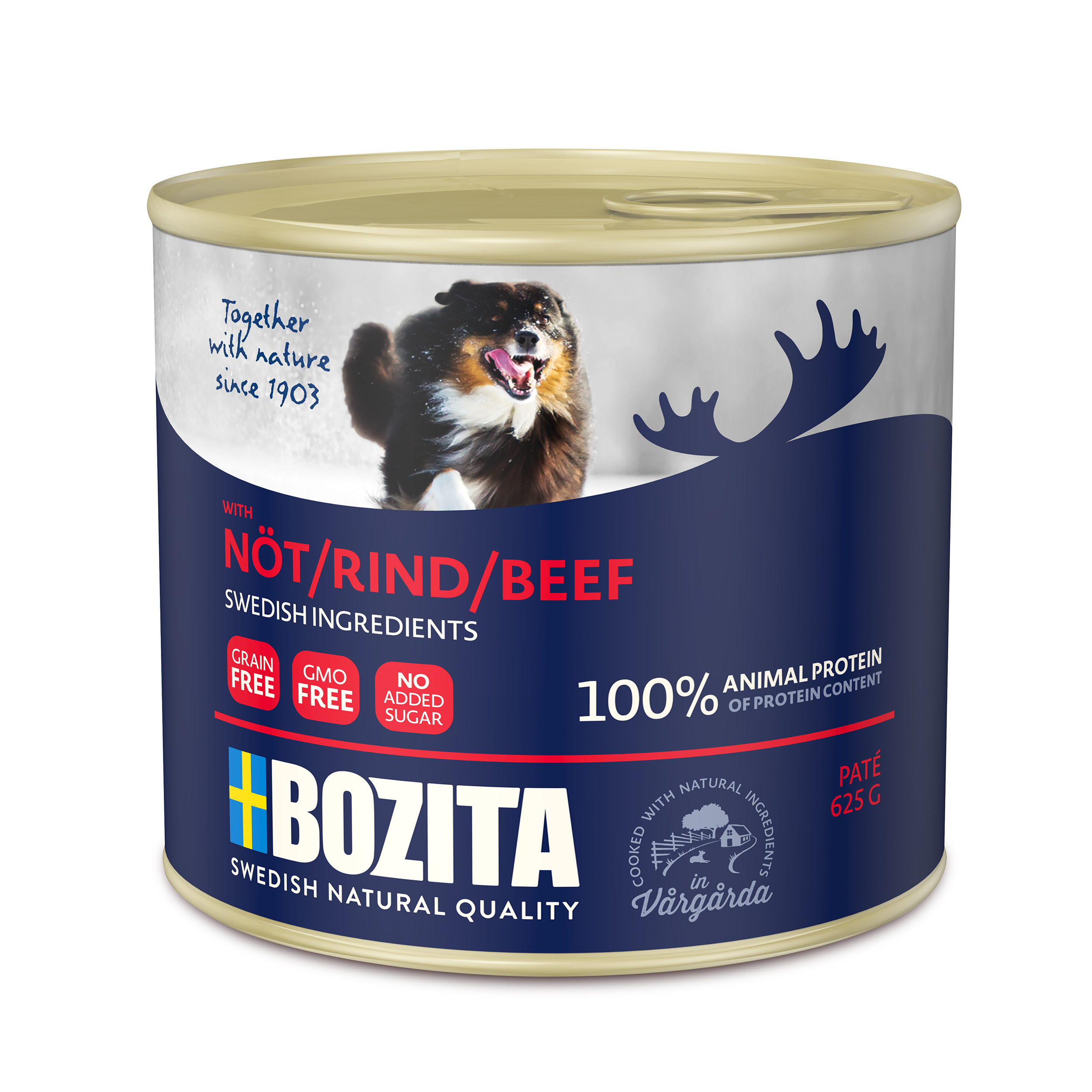 Bozita Paté med nöt 625g