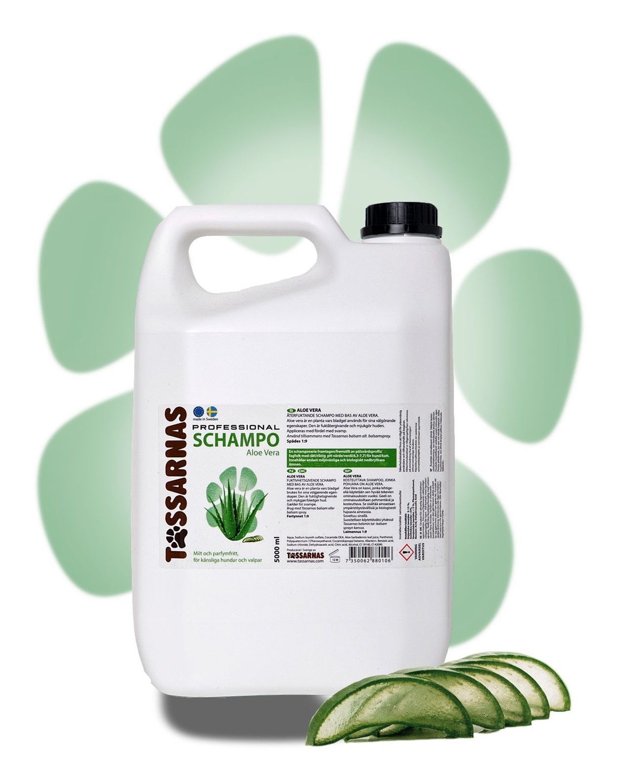 Tassarnas Schampo Aloe Vera 5L