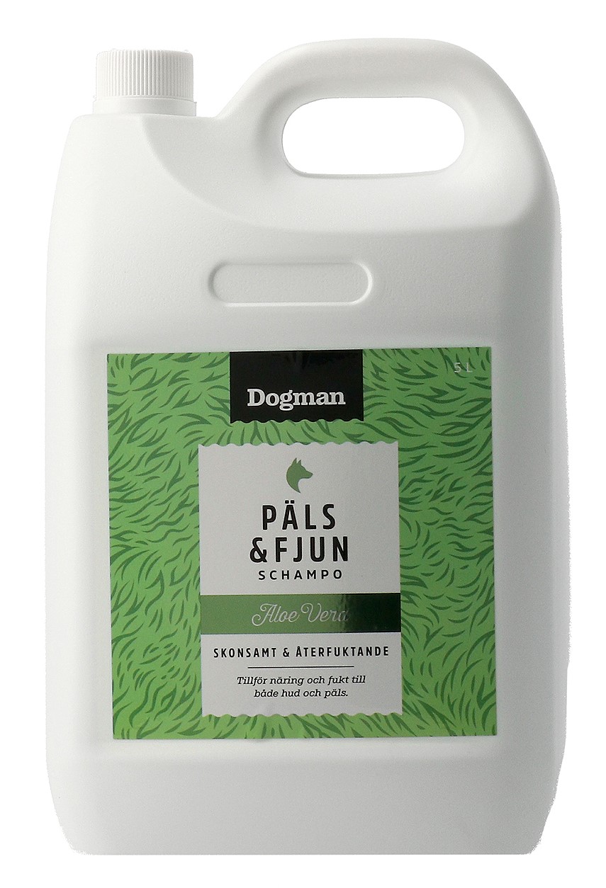 Dogman Schampo Päls o Fjun Aloe Vera 5L