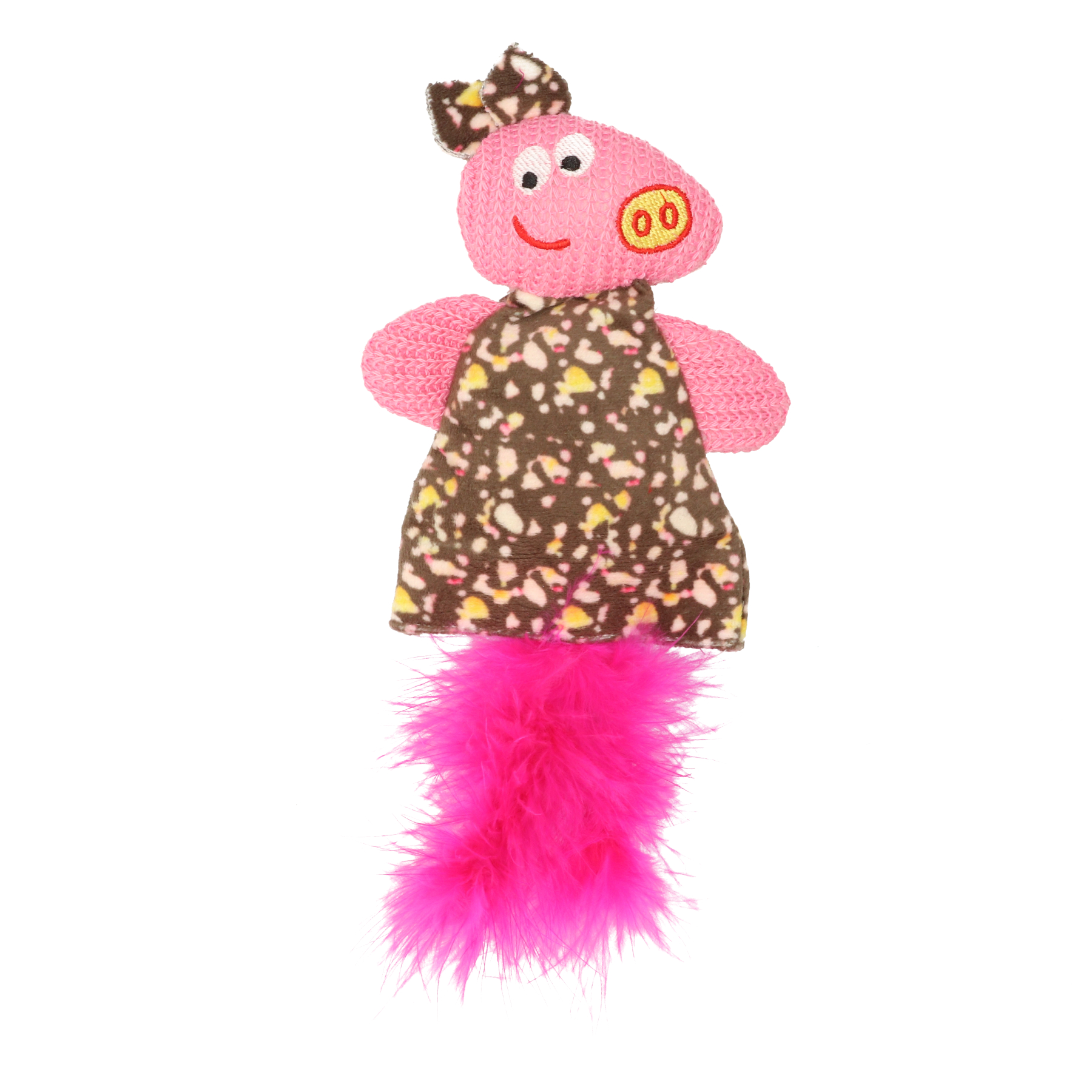 Dogman Leksak Gris Rosa 24cm