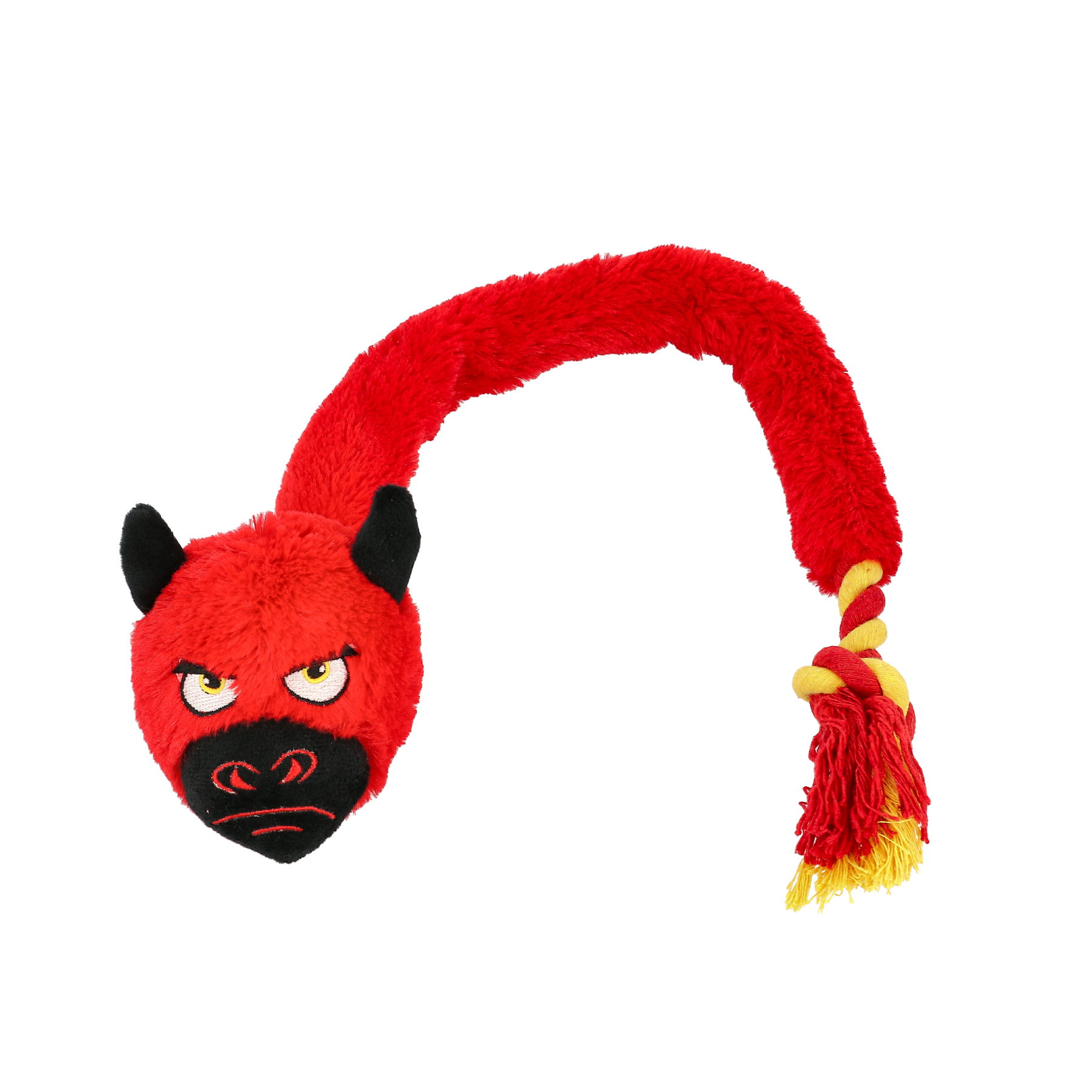 Dogman Leksak DeviBull rep Röd L 60cm