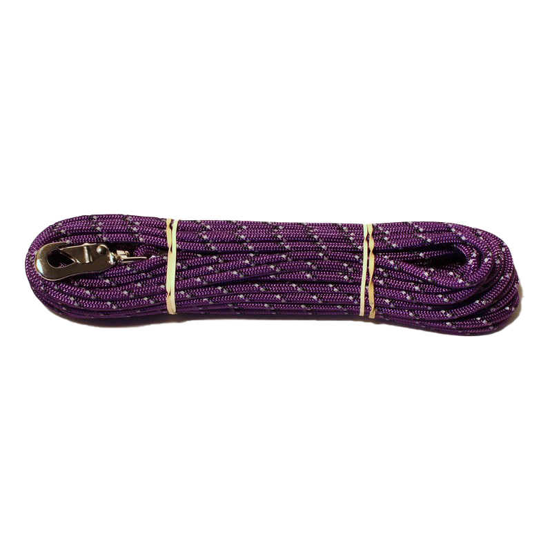 Alac Spårlina flätad reflex Lila 6mm 15m