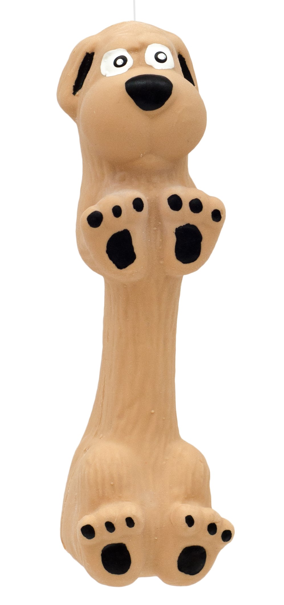 Dogman Leksak Hund Gul XS 13cm