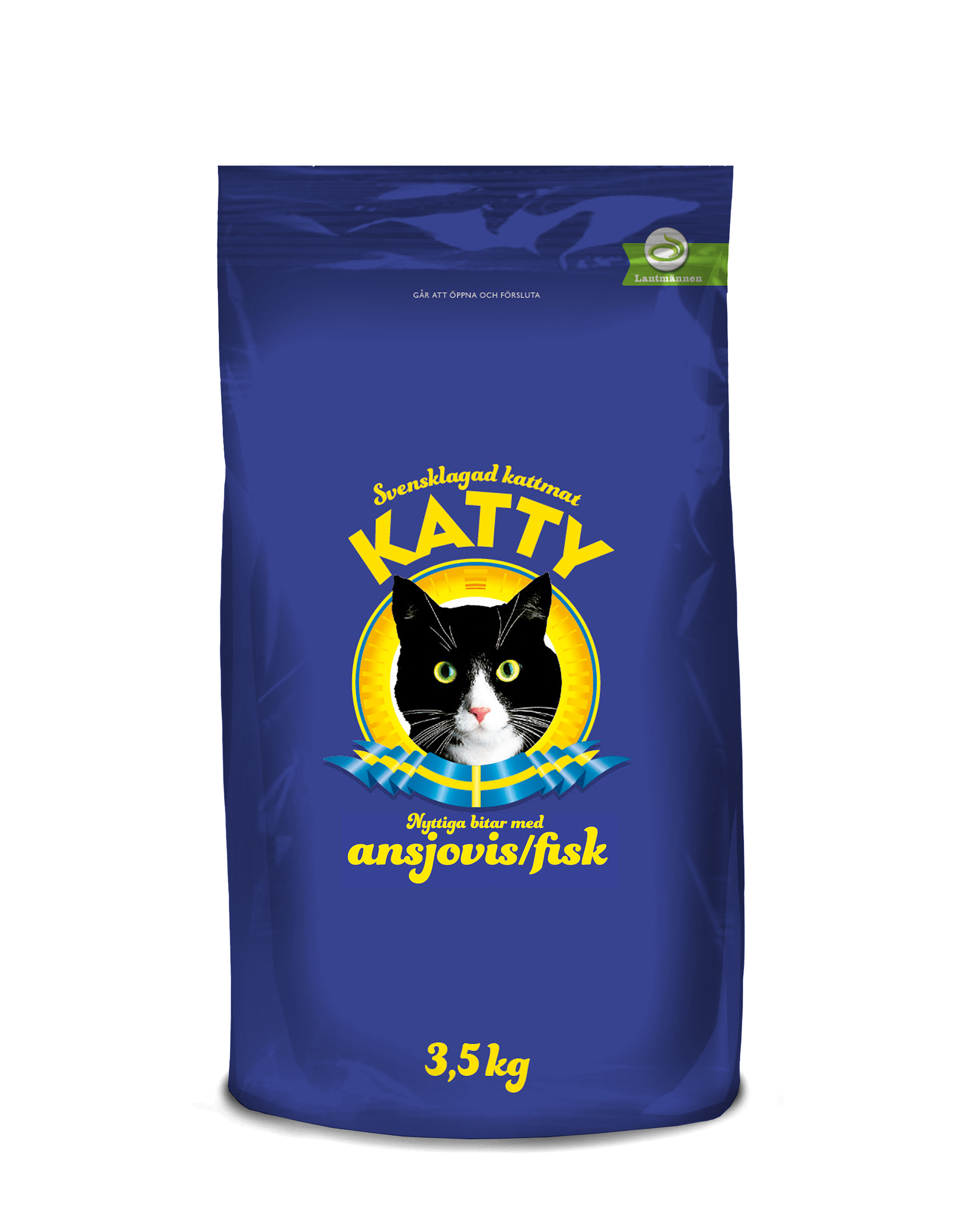 Katty Nyttiga bitar m ansjovis fisk 3,5kg