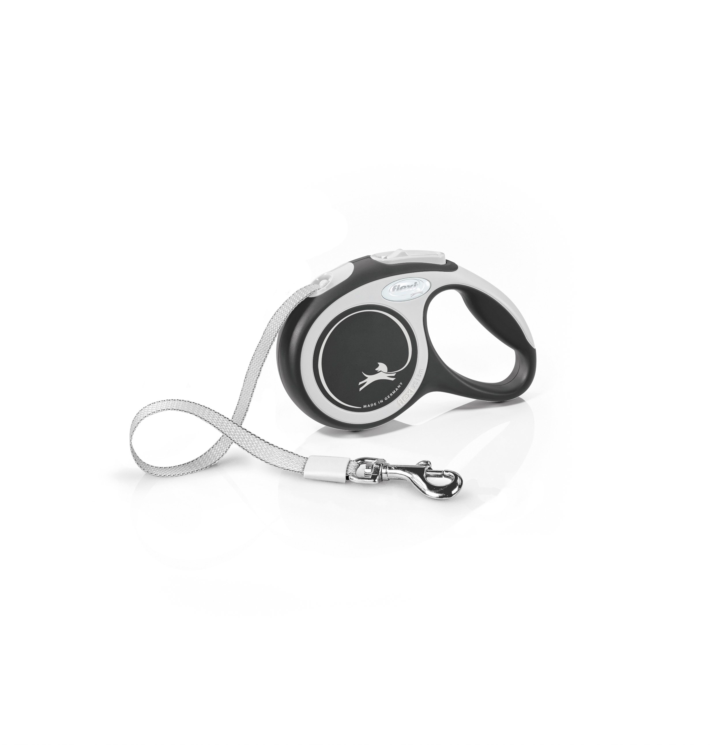 Flexi New Comfort Tape Svart XS 3m