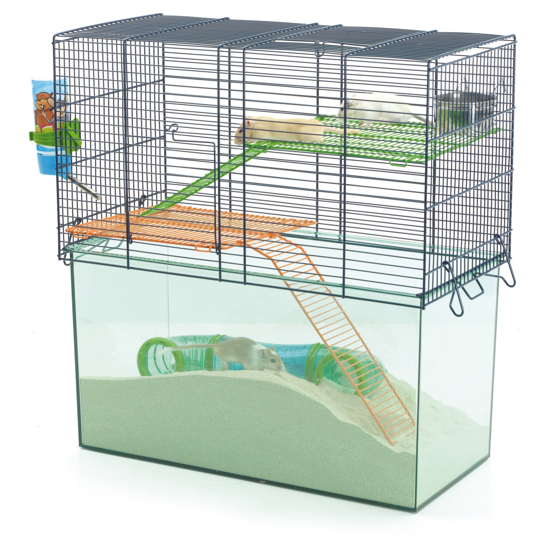 Savic Smådjursbur Habitat Transparent S 51cm