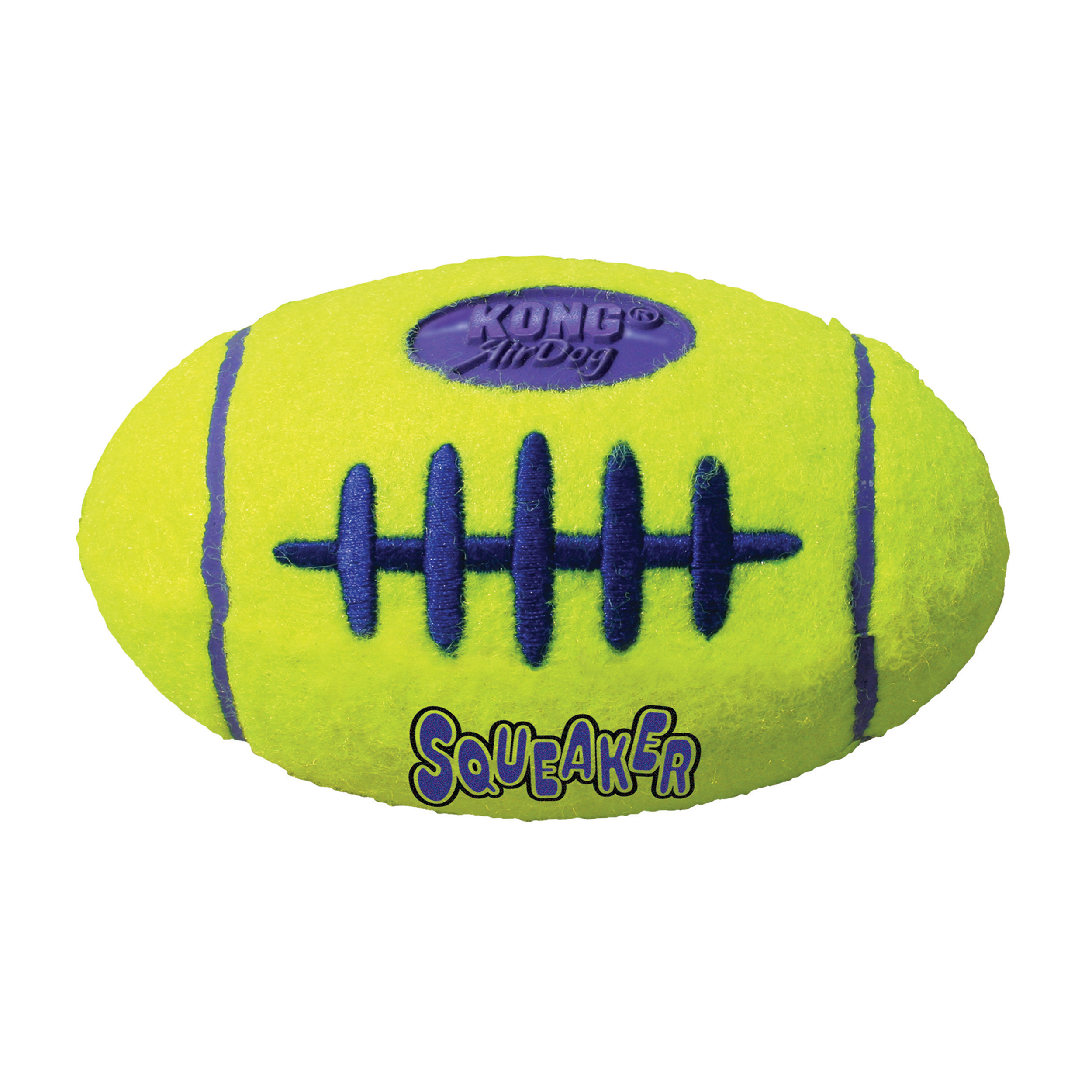 KONG Leksak AirDog Football Gul S 8,5cm