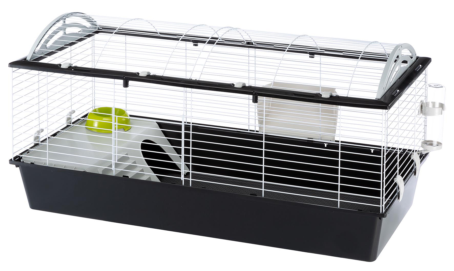 Ferplast Smådjursbur Casita Svart 119cm