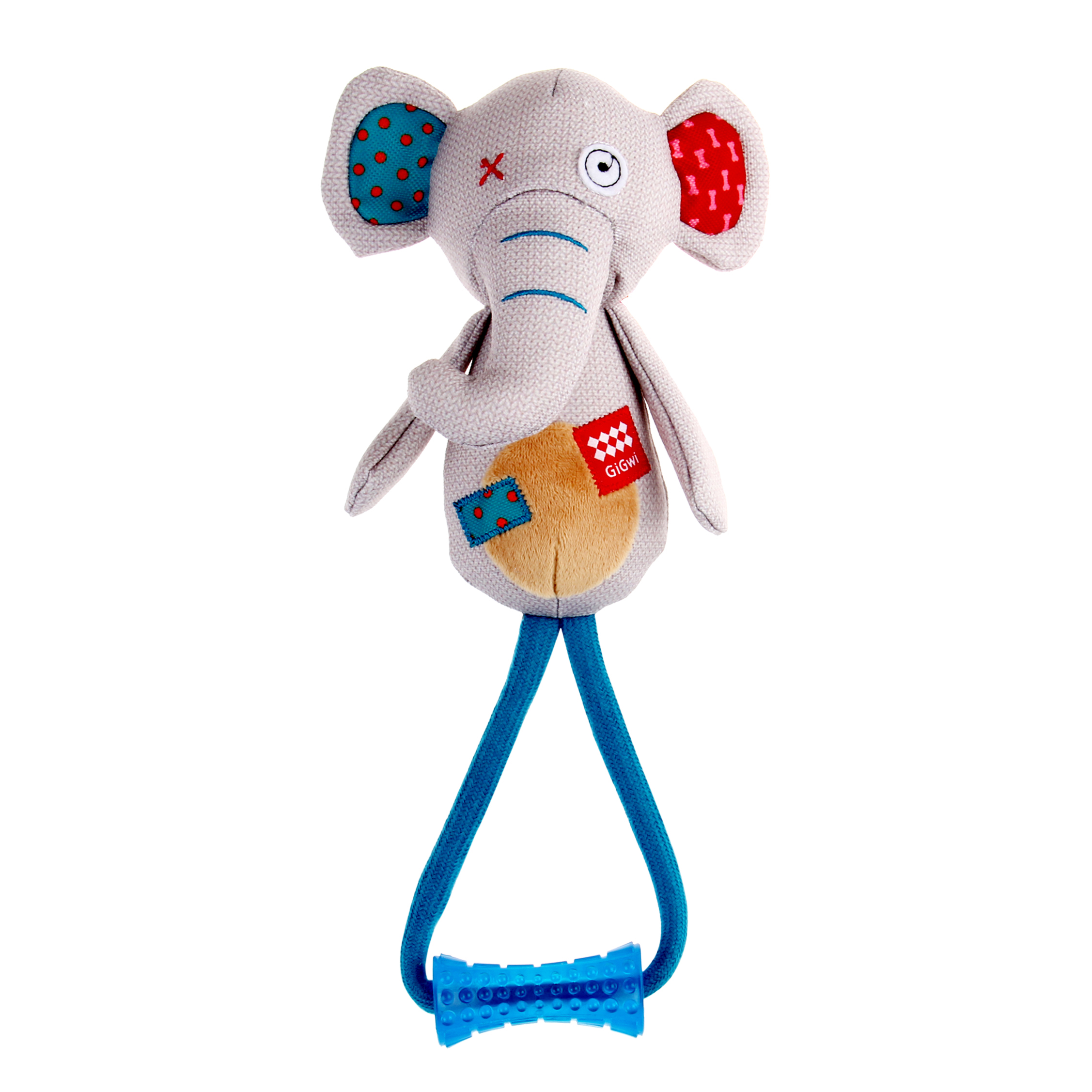 GiGwi Leksak PlushFriendz Elephant Grå M 33cm