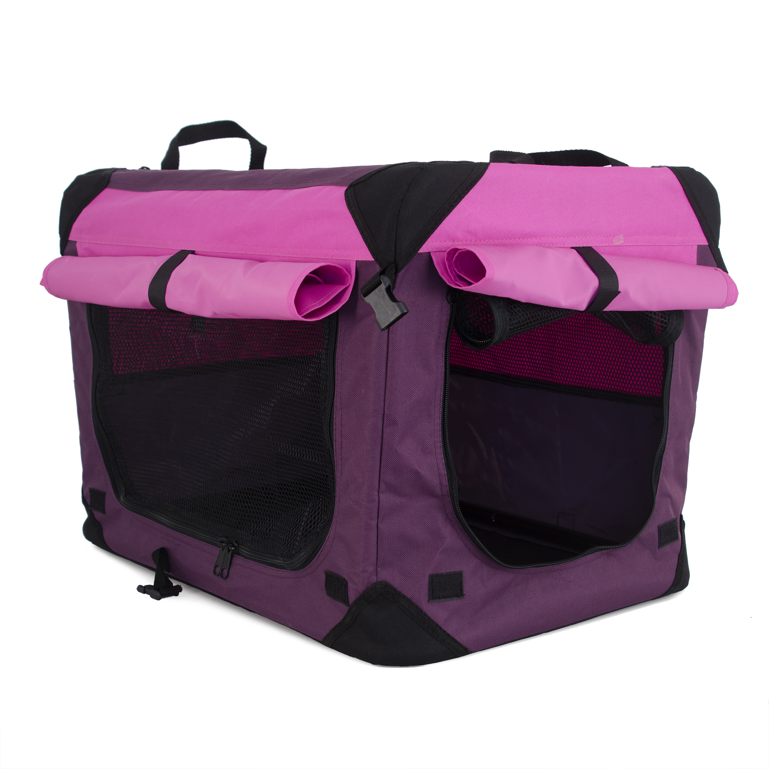 Dogman Canvasbur Milou Rosa S 50cm