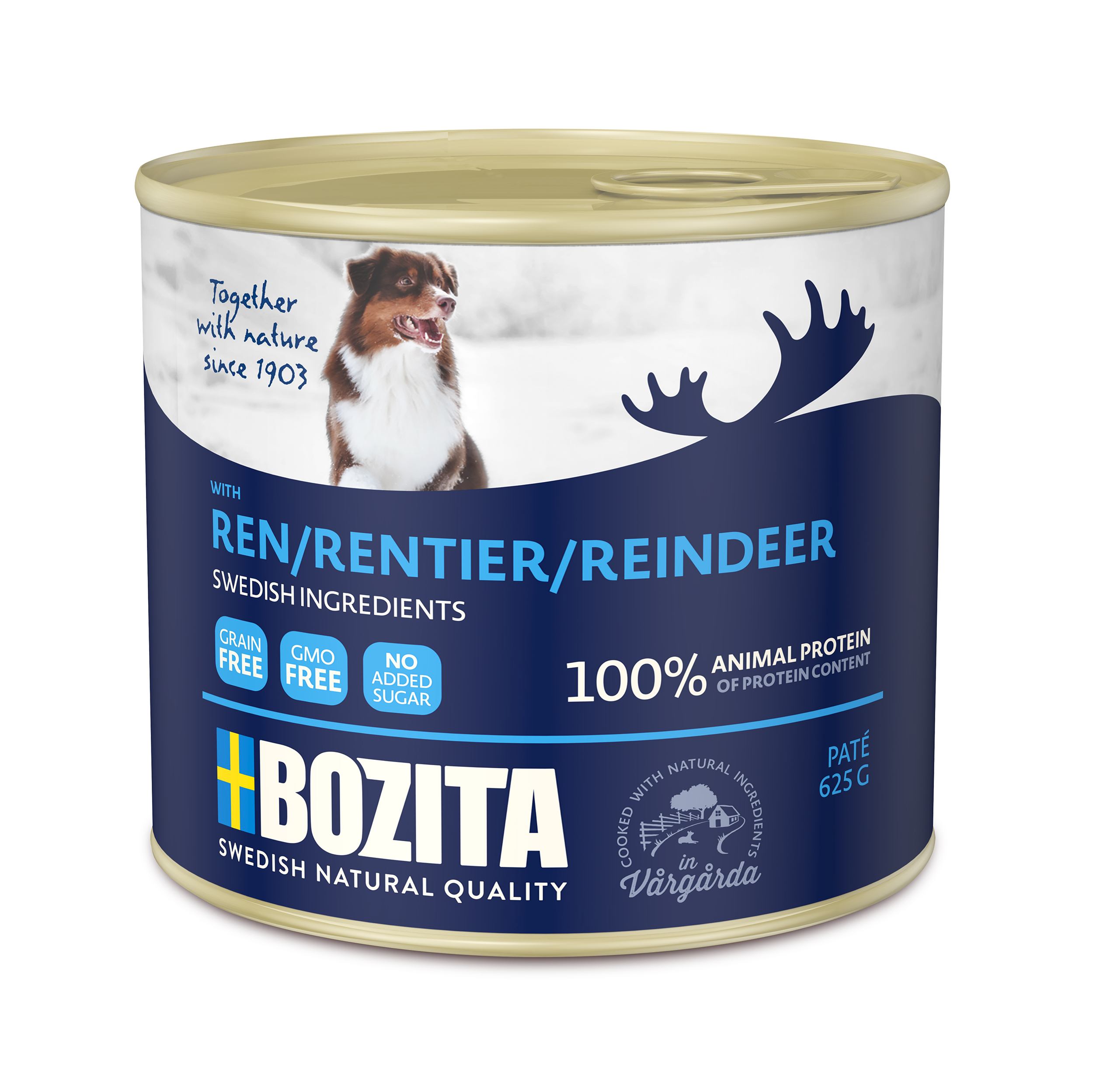 Bozita Paté med ren 625g