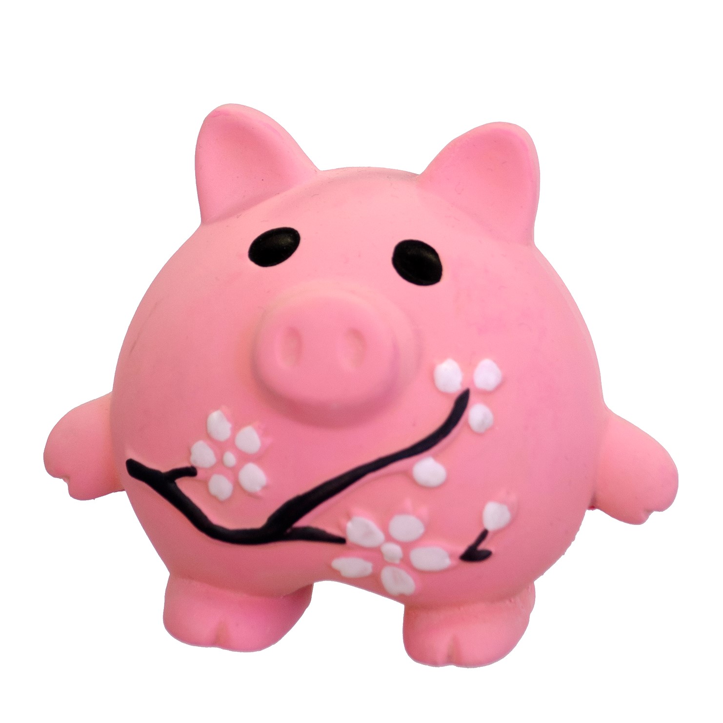 Dogman Leksak Blomstergris Rosa S 10cm