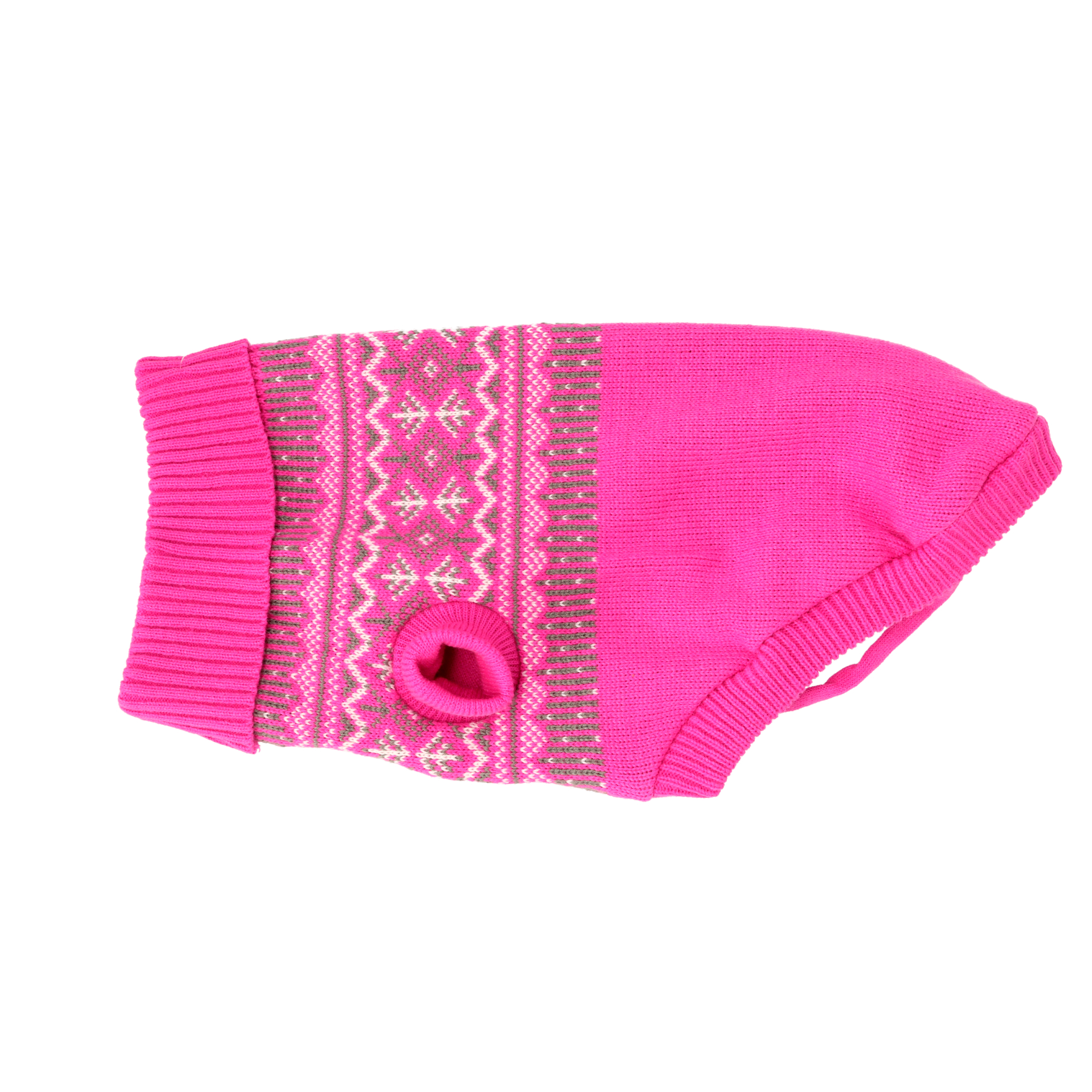 Dogman Stickad tröja Iselin Rosa 35cm