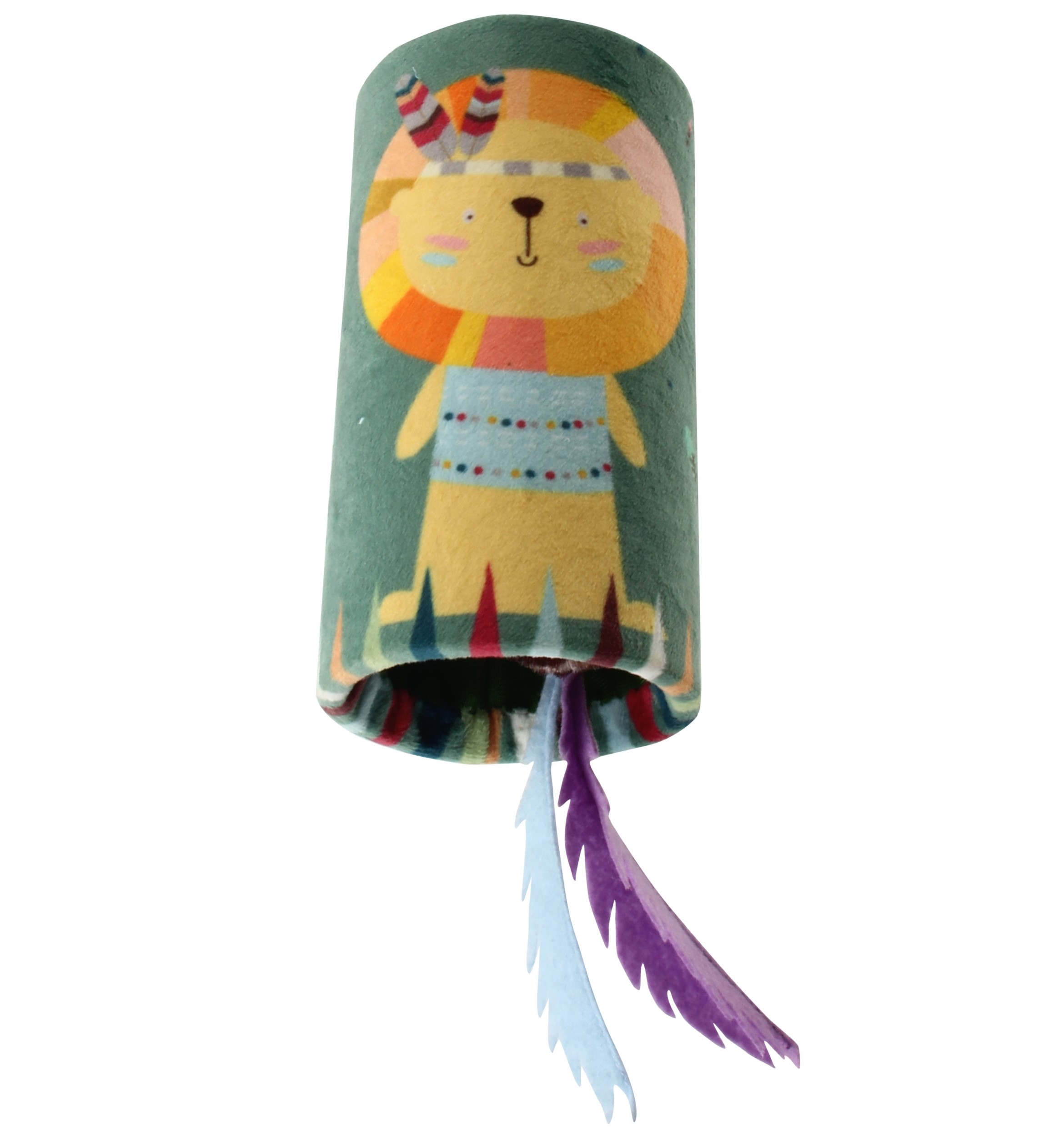 GiGwi Leksak MelodyChaser Lion Grön 24cm
