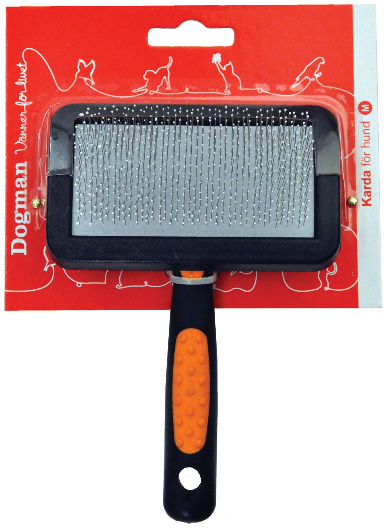 Dogman Karda mjuk Svart M 15cm