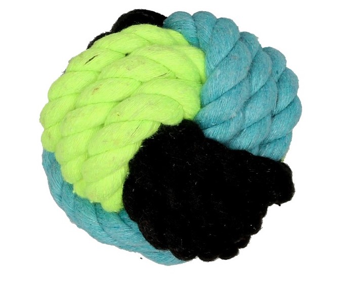 Dogman Leksak Repboll Turkos M 7,5cm