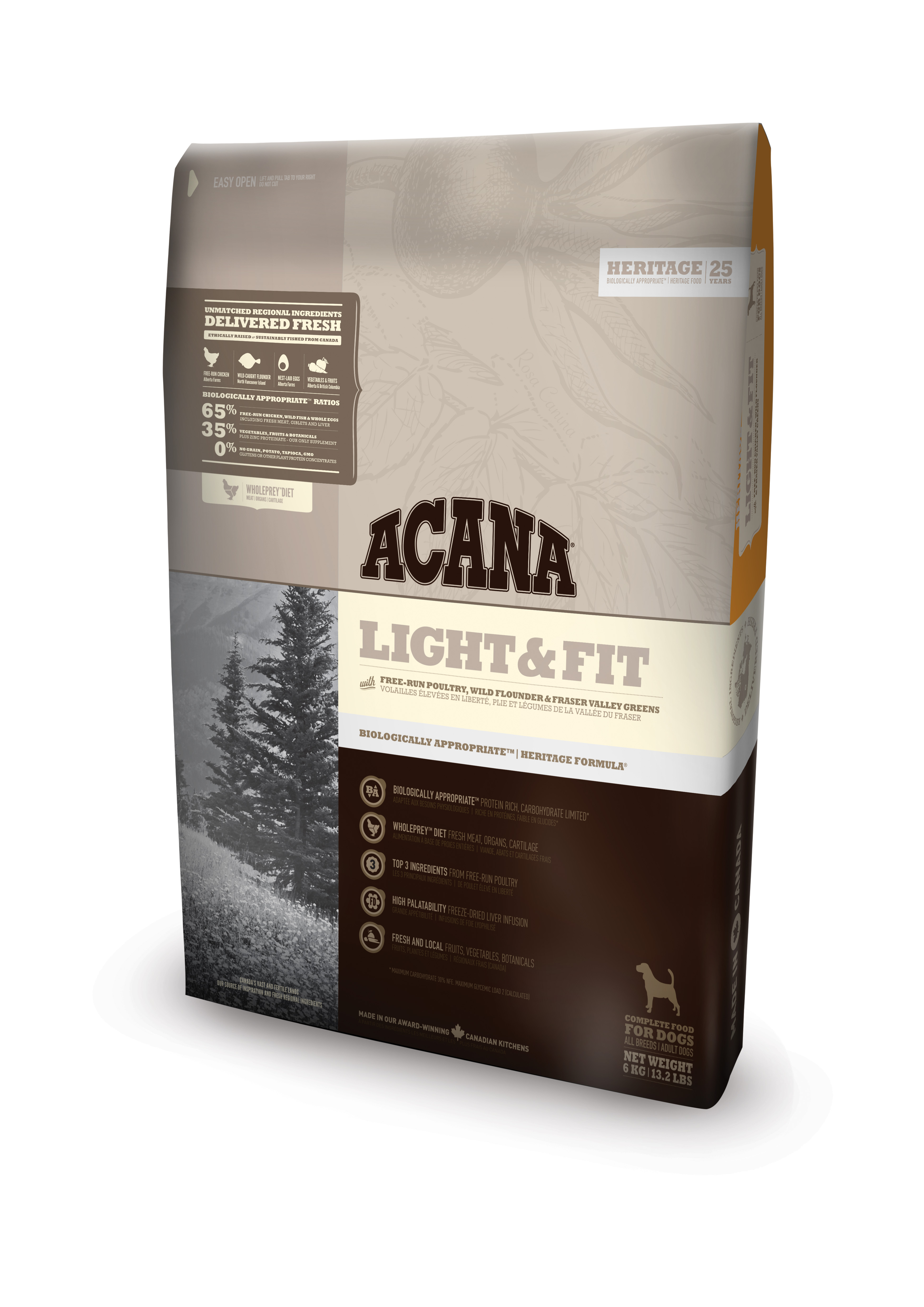 Acana Light o Fit 6kg