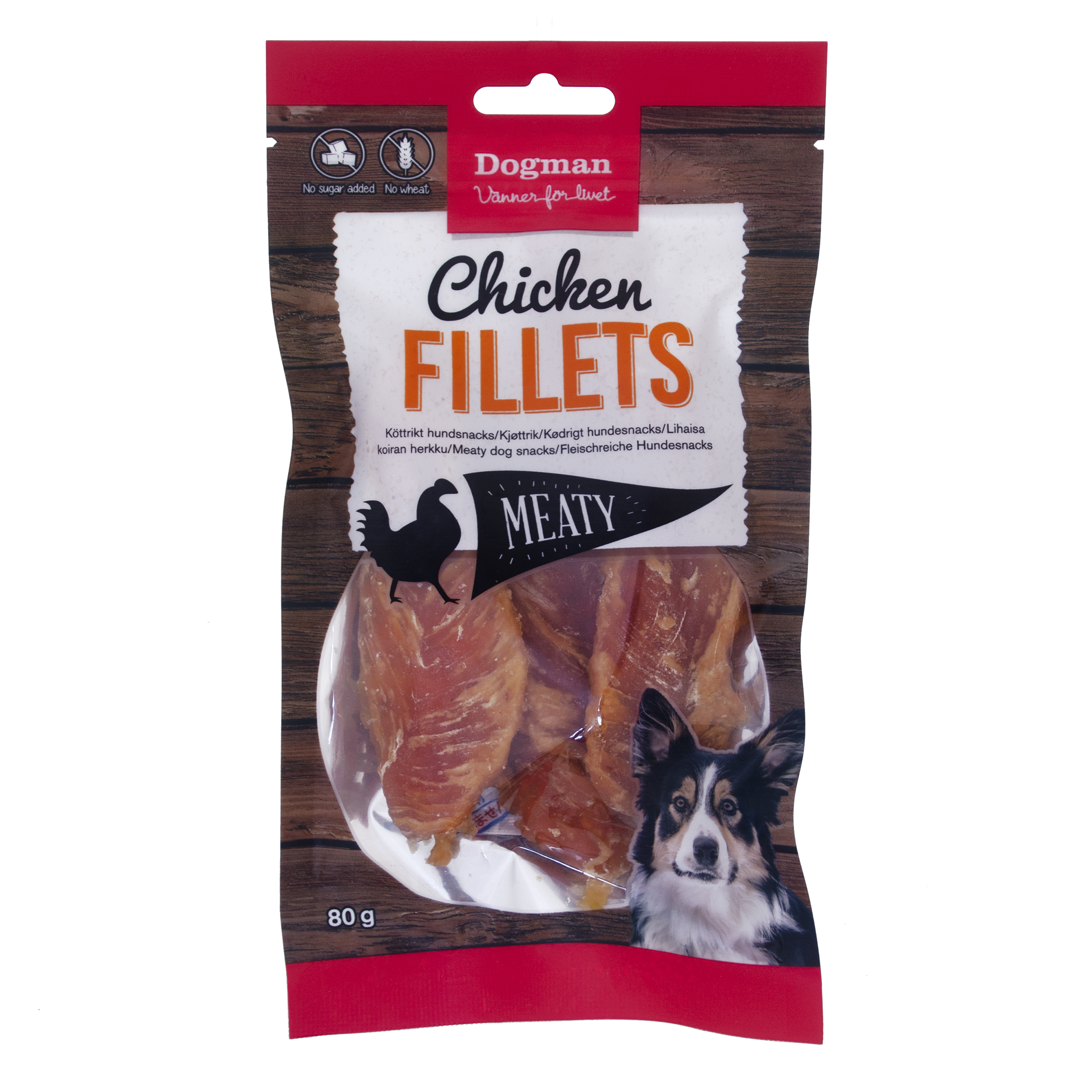 Dogman Chicken fillets 80g