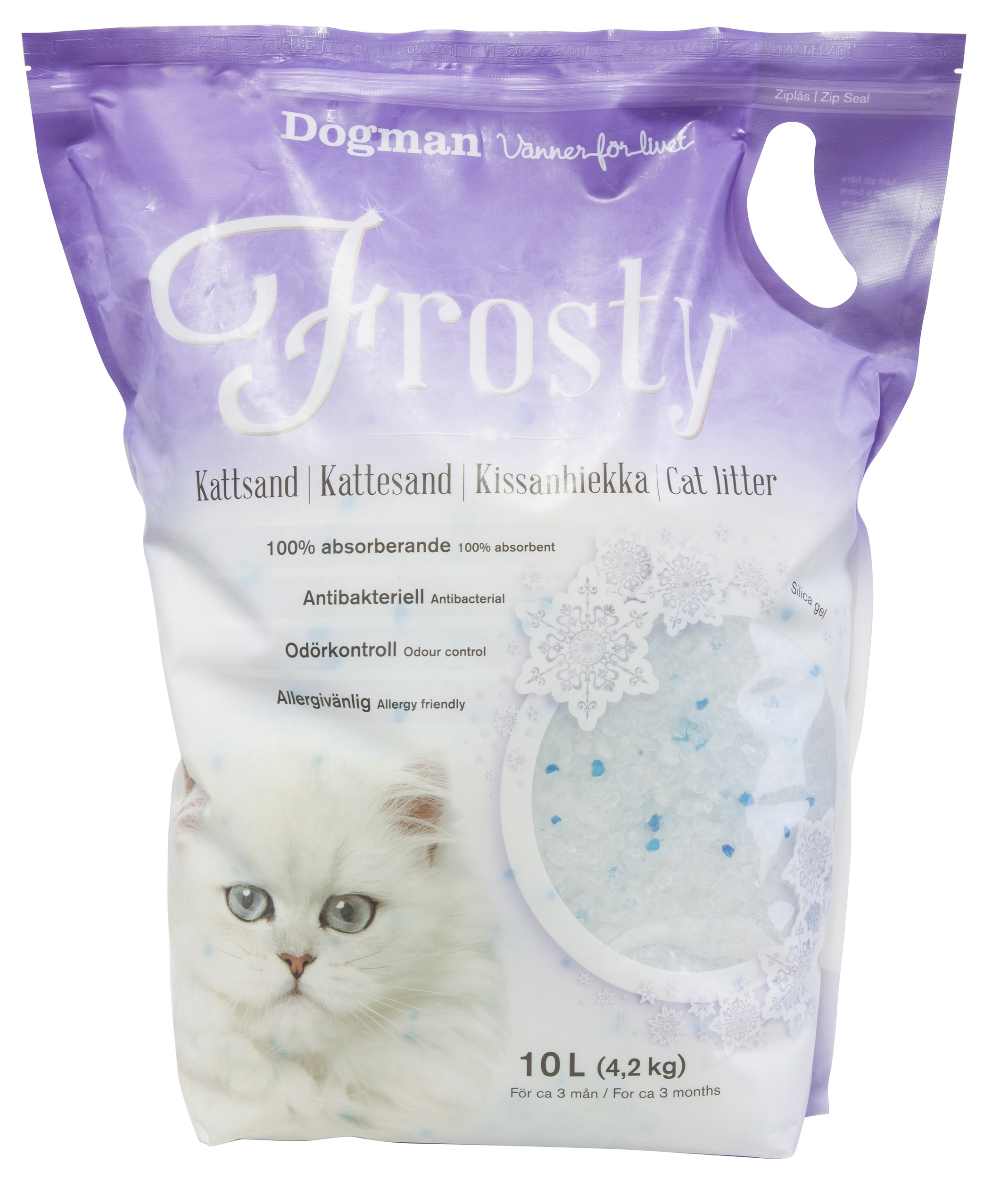 Dogman Kattsand Frosty original 10L