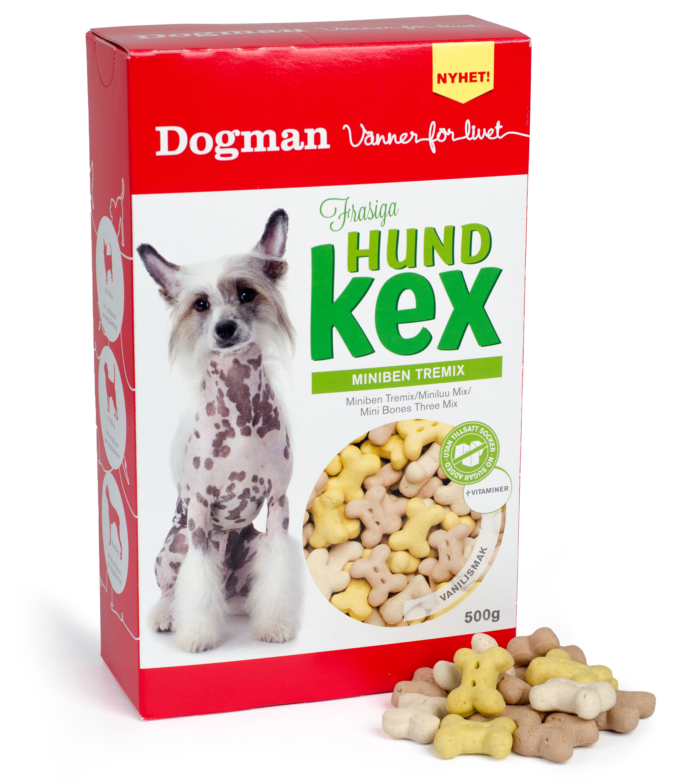 Dogman Frasiga Benkex mini mix S 500g