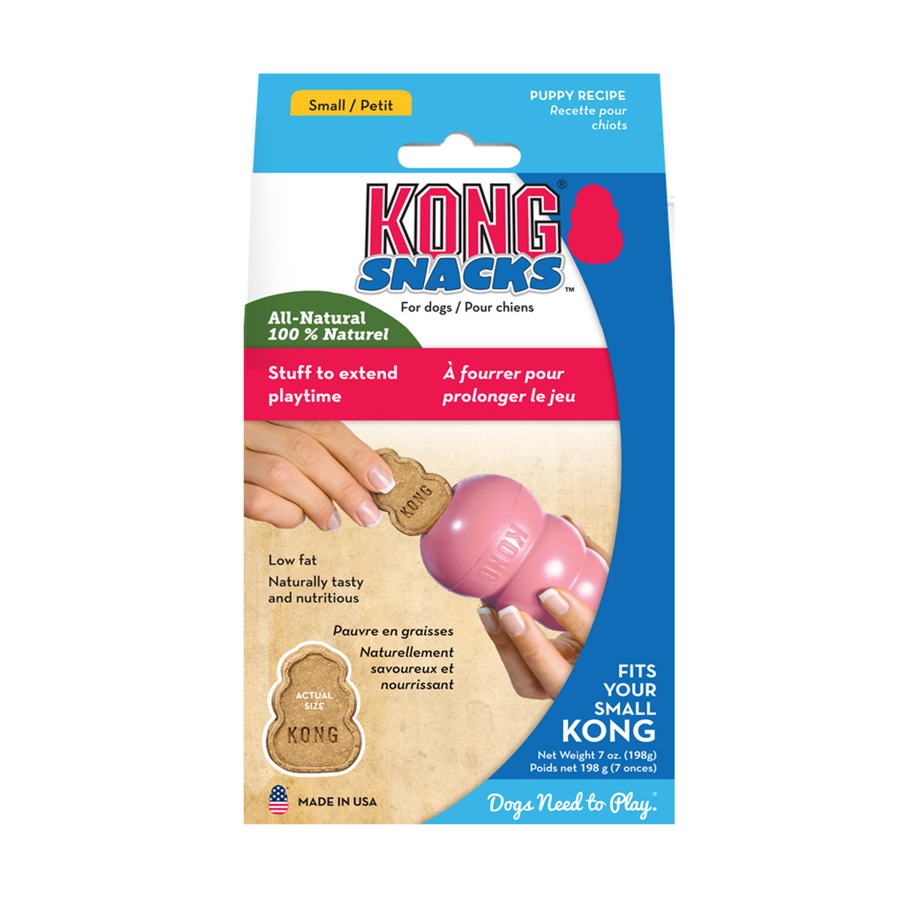 KONG Snacks puppy S 198g