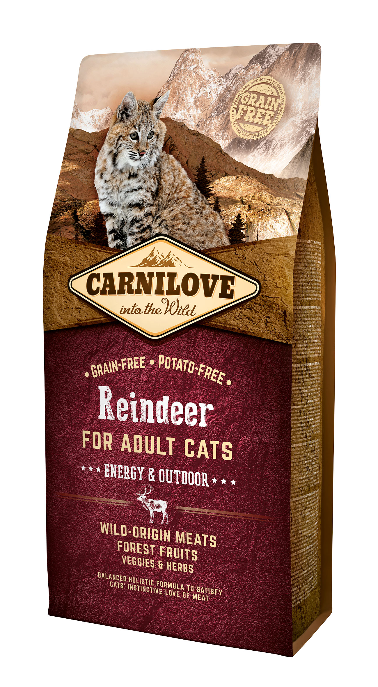 Carnilove Reindeer Energy o Outdoor 6kg