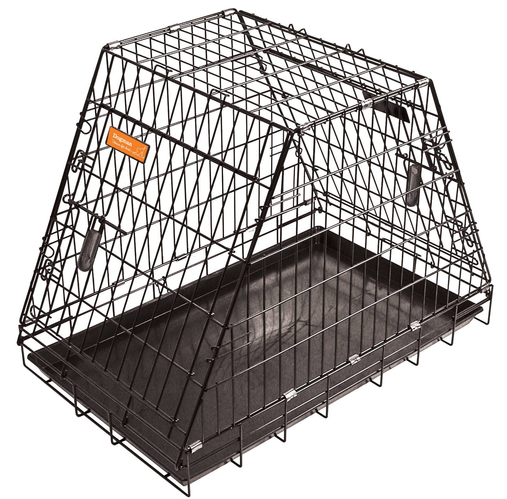 Dogman Stålbur Premium pyramid Svart 77,5cm